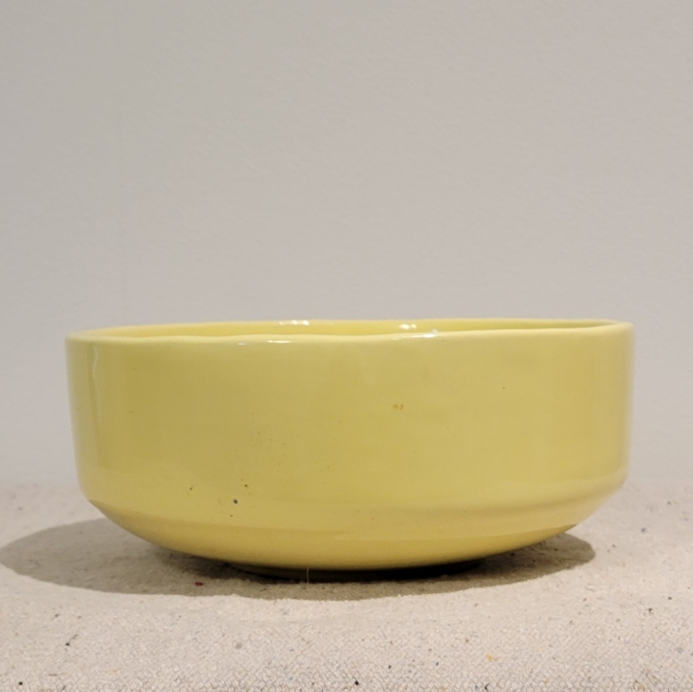 Vintage Yellow Bowl